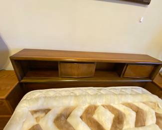 Full size Mid Century bed 