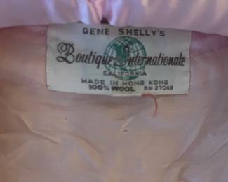 1950 vintage Gene Shelly Suit
