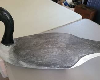 Signed decoy signed Cliff Tillett 1984 (Kitty Hawk, NC 1902-1985)