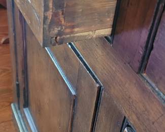 Welsh cupboard dovetailed 