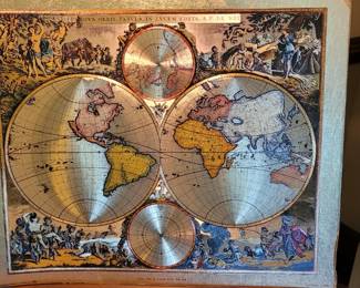 #25 World Map by Frederik de Wit 1615-1698