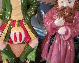 Vintage liquor decanters