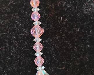#22 close-up of Swarovski crystal necklace