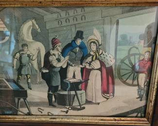 #92 In the Stable, 12 1/2" x 9 1/2", Formal Dining Room