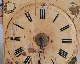 vintage wooden clock