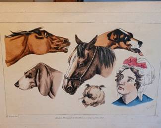 #24 Lady, Horses and Dogs, published by the McLean, 26 Haymarket