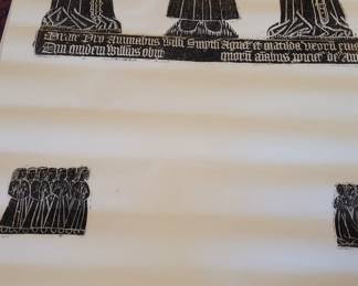 #61  Praying man two praying women 53"