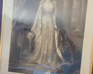 #135 Queen Alexandra, London 1906, print.  E. Leslie Haynes is the printmaker.  Edward Hughes is the artist.