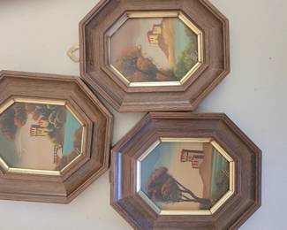 Oil paintings #118-120