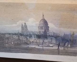 #17 St. Paul's, The View Taken from Bank Side, 1815
