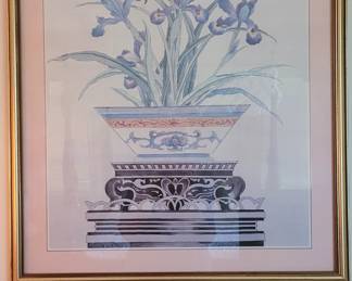 #98 Japaneses Irises, not signed, MBR1