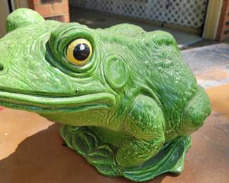 Ceramic frog
