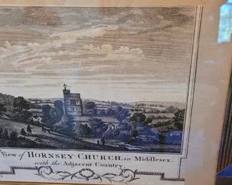 #18 View of Hornsey-Church, in Middlesex with the Adjacent Country