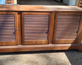 Vintage media cabinet
