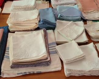 Lovely table linens of all types!