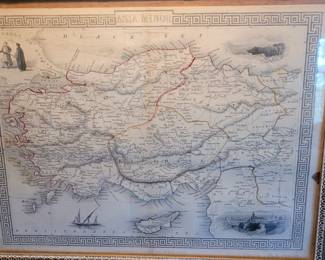 #1 Asia Minor antique map