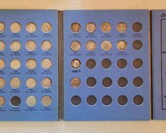 Book of Roosevelt Dimes, 34, .900 silver