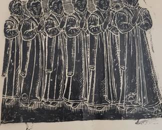 #66 Prayer Procession 11 1/2"