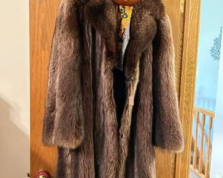 Beautiful Full Length Fur Coat