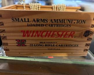 Small Winchester Ammunition Box