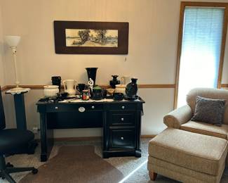 Black Amethyst Glass