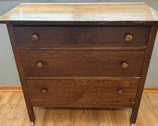Oal 3 Drawer Dresser