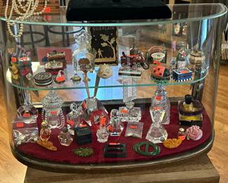 Perfume Bottles and Midwest of Cannon Falls Miniatures Collection