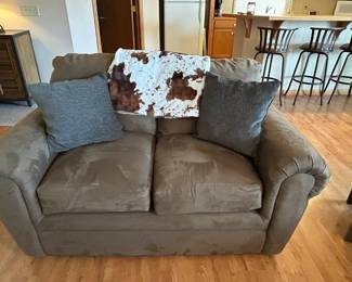 Micro Suede Love Seat