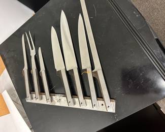 Vintage knife set