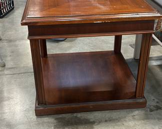Midcentury Solid wood end table