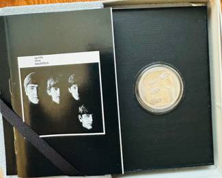 Beatles Collectible Silver Coin