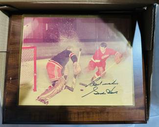 Gordy Howe Signed picture