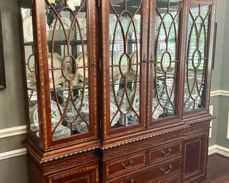 Chippendale Style Bookcase/Cabinet