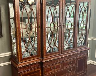 Chippendale Style Bookcase/Cabinet