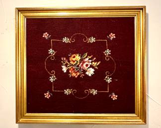 Framed Needlepoint