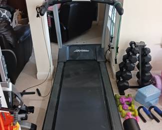 Commercial quality Life Fitness treadmill