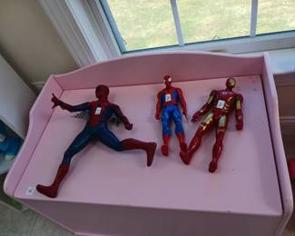 Spider-Man Iron Man action figures