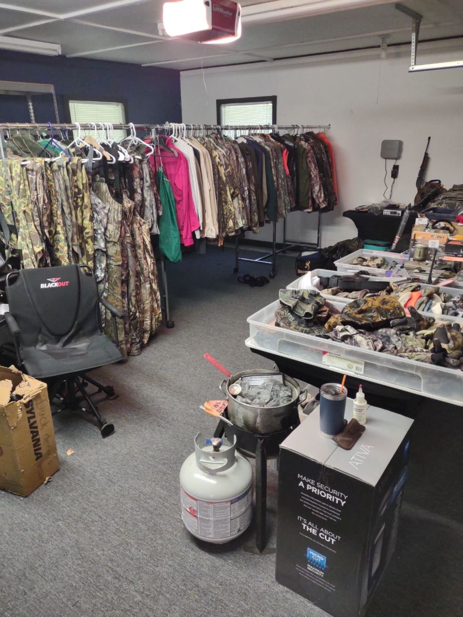 Name brand hunting clothing 