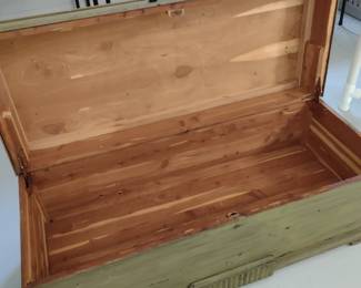 Cedar line chest