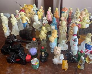 Vintage Avon decanters and collectibles 