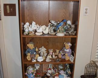 assorted curios and collectibles