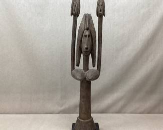 2-Sided African Sculpture