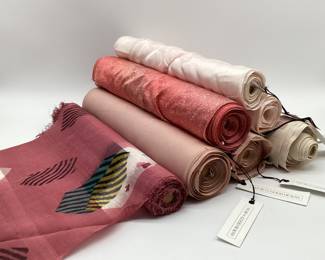 Pink-tone Kimono Fabric