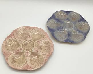 German Oyster Plates