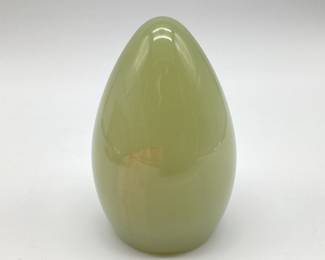 Jade Egg Paperweight