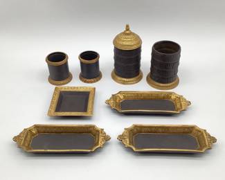 1960s Mottahedeh Vanity Set