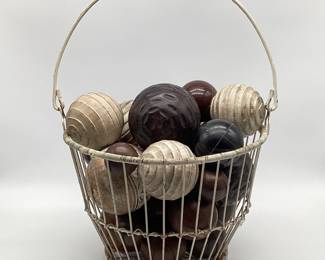 Vintage Game Balls & Decorative Balls