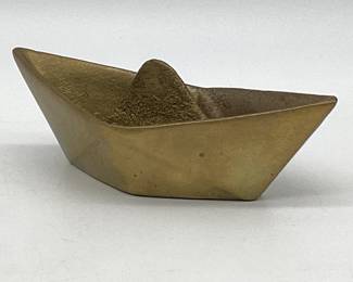 Brass Paper Ship