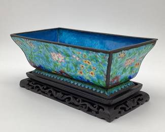 Cloisonné Planter
