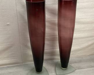 42” Krasno by Jōzefina Vases w/Inserts